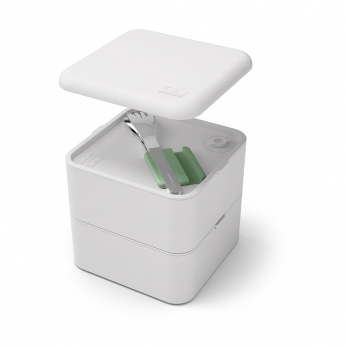 Набор столовых приборов в футляре MB Slim Box, зеленый