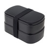 Ланч-бокс с приборами Smart Solutions Food Time, 1 л, черный