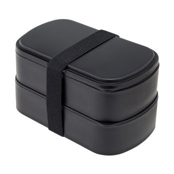Ланч-бокс с приборами Smart Solutions Food Time, 1 л, черный