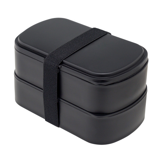 Ланч-бокс с приборами Smart Solutions Food Time, 1 л, черный