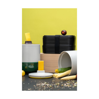 Ланч-бокс с приборами Smart Solutions Food Time, 1 л, черный