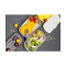 Ланч-бокс с приборами Smart Solutions Food Tme, 1 л, серый
