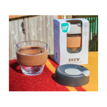 Кружка KeepCup Brew Cork Black, 227 мл