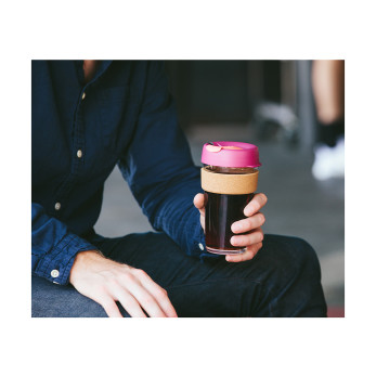Кружка KeepCup Brew Cork Red Bells, 454 мл 
