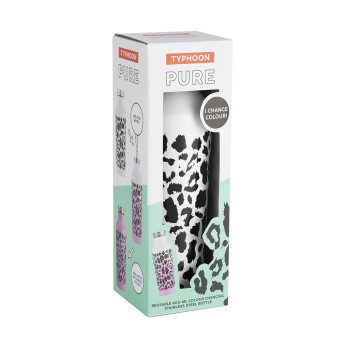Бутылка Typhoon Pure Colour Change Leopard, 800 мл 