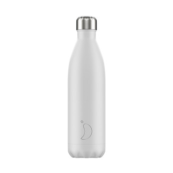 Термос Chilly's Bottles Monochrome, 750 мл, white