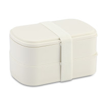 Ланч-бокс с приборами Smart Solutions Food Time, 1 л, молочный